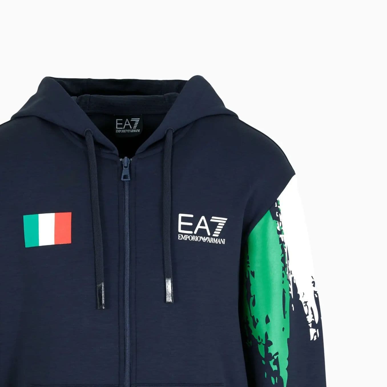 Худи EMPORIO ARMANI EA7 SS24 Logo - изображение 6