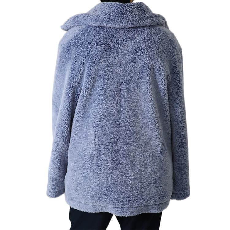 Куртка WE11DONE Blue Faux Fur Jacket - изображение 2