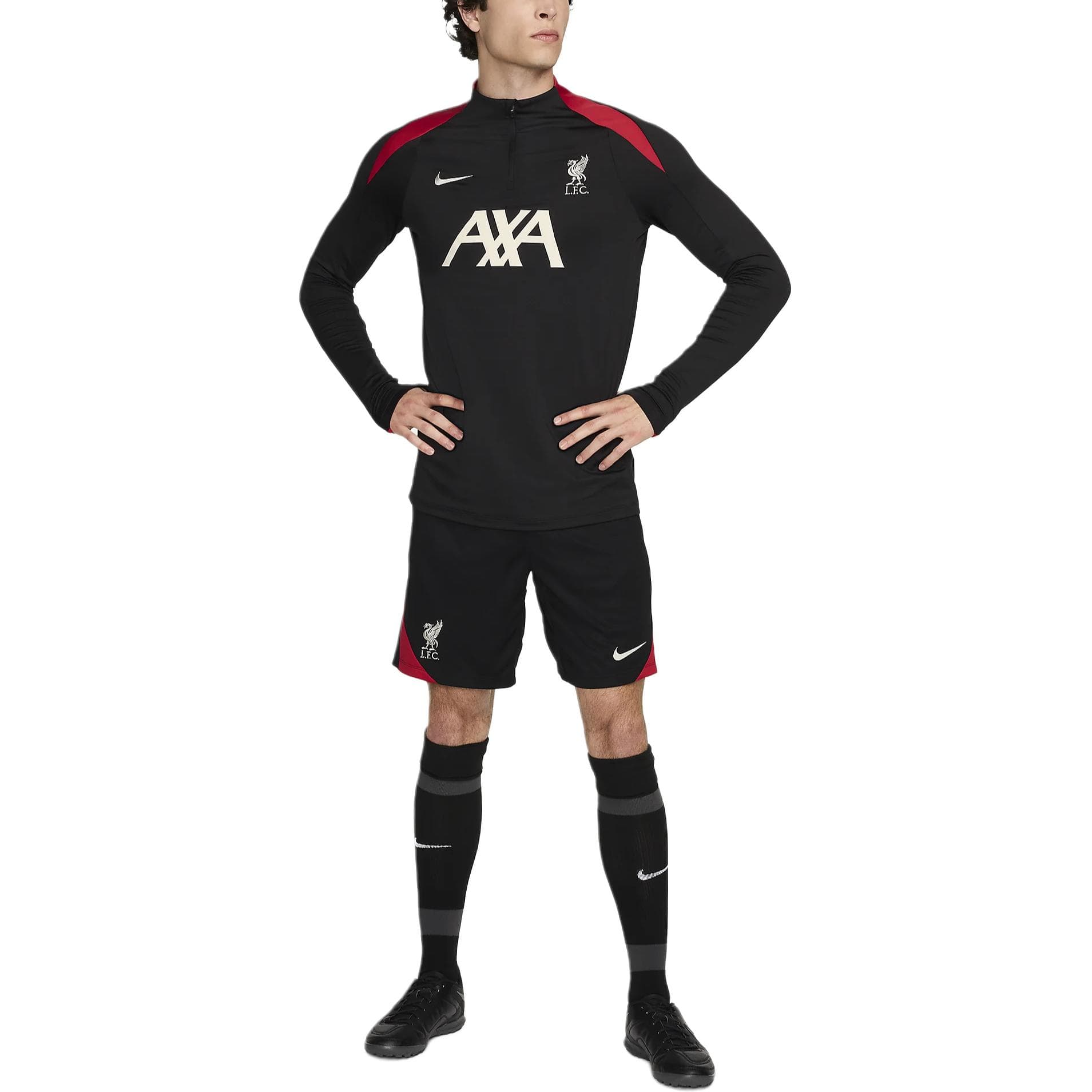 Nike Liverpool F.C. Strike Long Sleeve Black - изображение 2