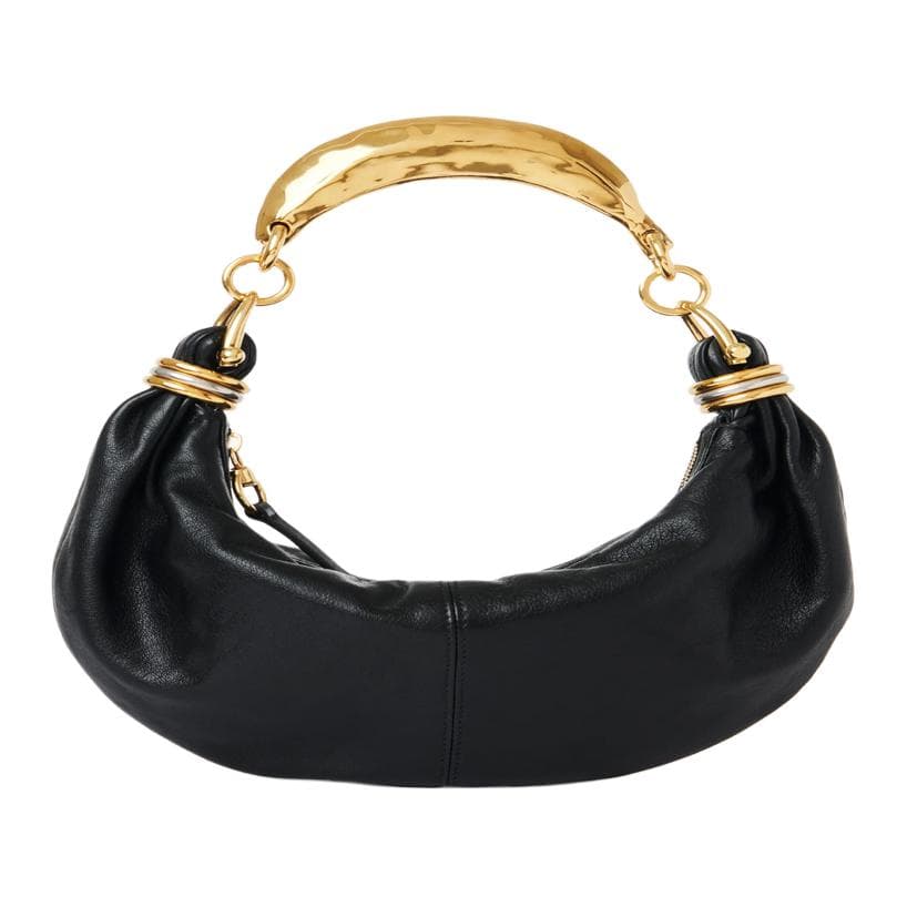 Сумка Chloe Small Crescent Shoulder Bag Black - изображение 2