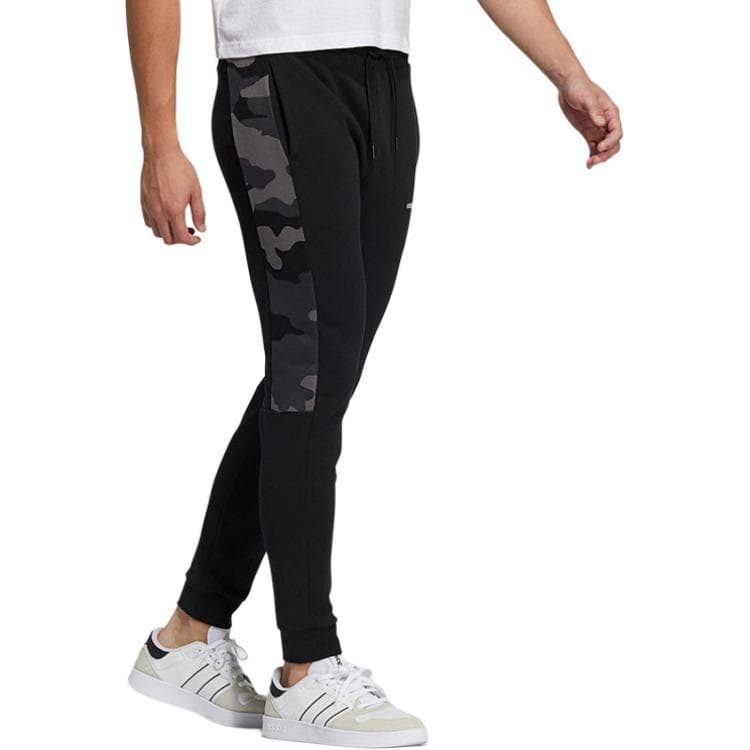 Штаны Adidas Neo Черные Мужские Вязаные Спортивные Штаны - изображение 6