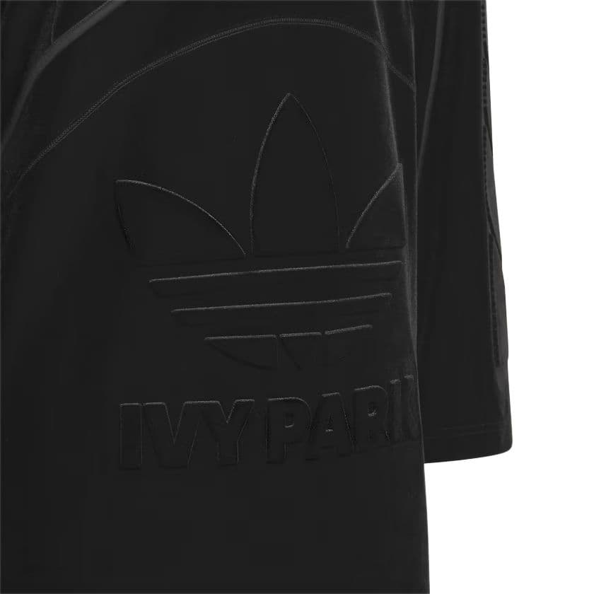 adidas x IVY PARK FW23 Black Velvet Soccer Jersey - изображение 6