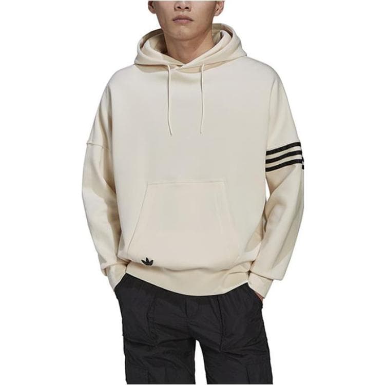 Худи adidas Originals Hoodie Beige - изображение 4