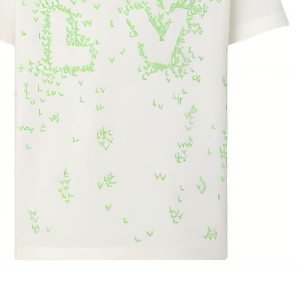 Футболка Louis Vuitton SS22 Spread Logo T-Shirt White - изображение 12