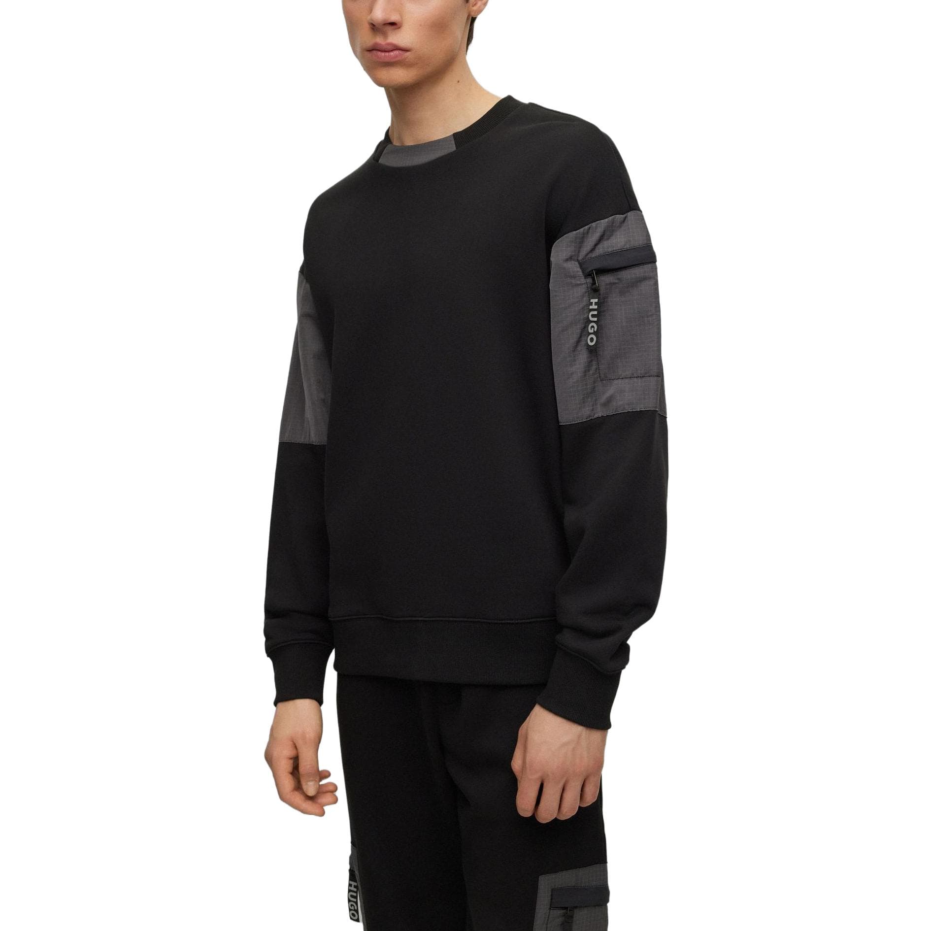 Худи HUGO BOSS Черный мужской Толстовки - изображение 4