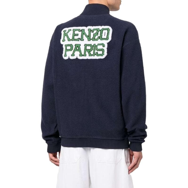 Куртка KENZO Logo Embroidered Zip Jacket - изображение 4