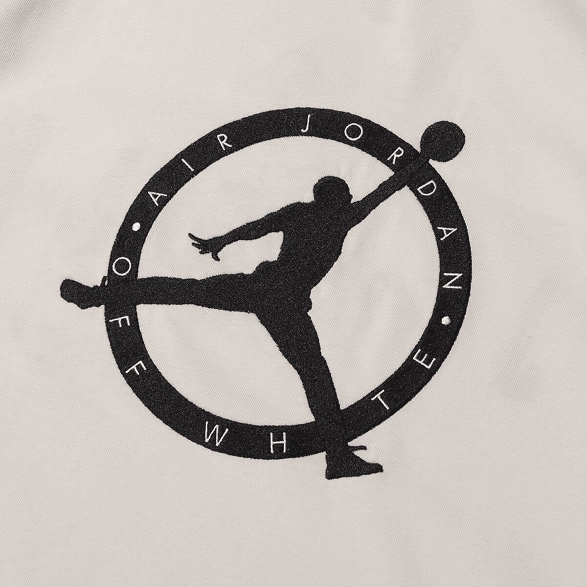 Футболка Jordan x OFF-WHITE Logo Embroidered T-Shirt - изображение 4