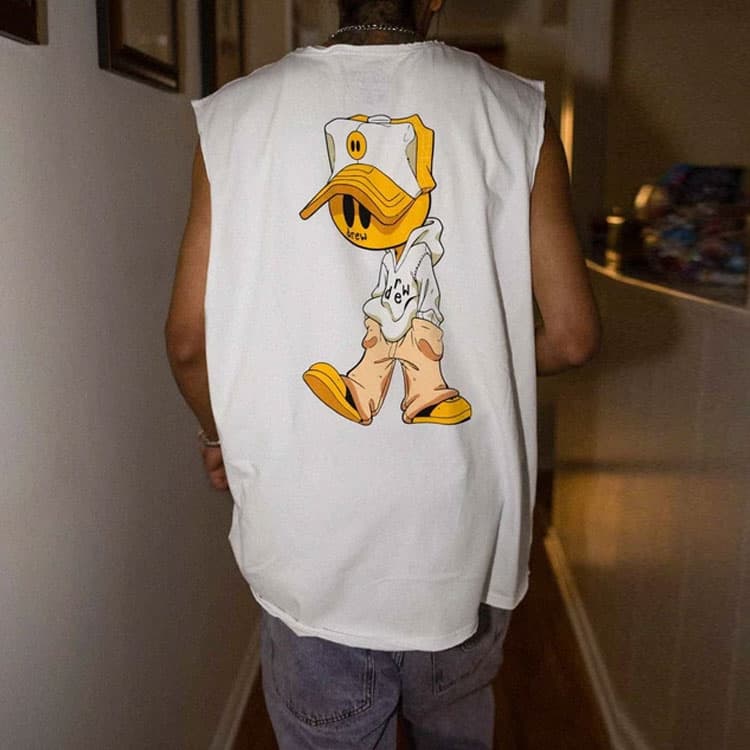 Футболка Drew House logo Sleeveless Tee White T - изображение 4