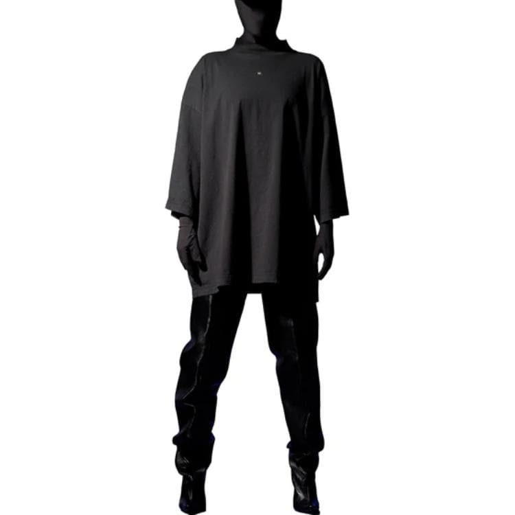 Футболка YEEZY x Gap x Balenciaga 3/4 Sleeve Tee Black - изображение 4