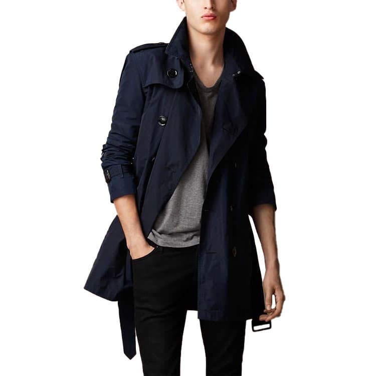 Ветровка Burberry Trench Coat Navy - изображение 3