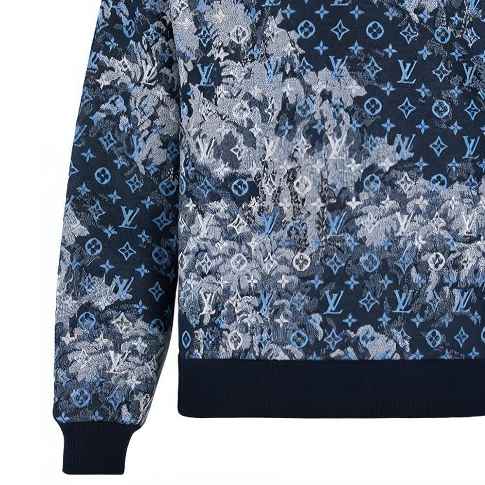 Худи LOUIS VUITTON LV logo - изображение 6