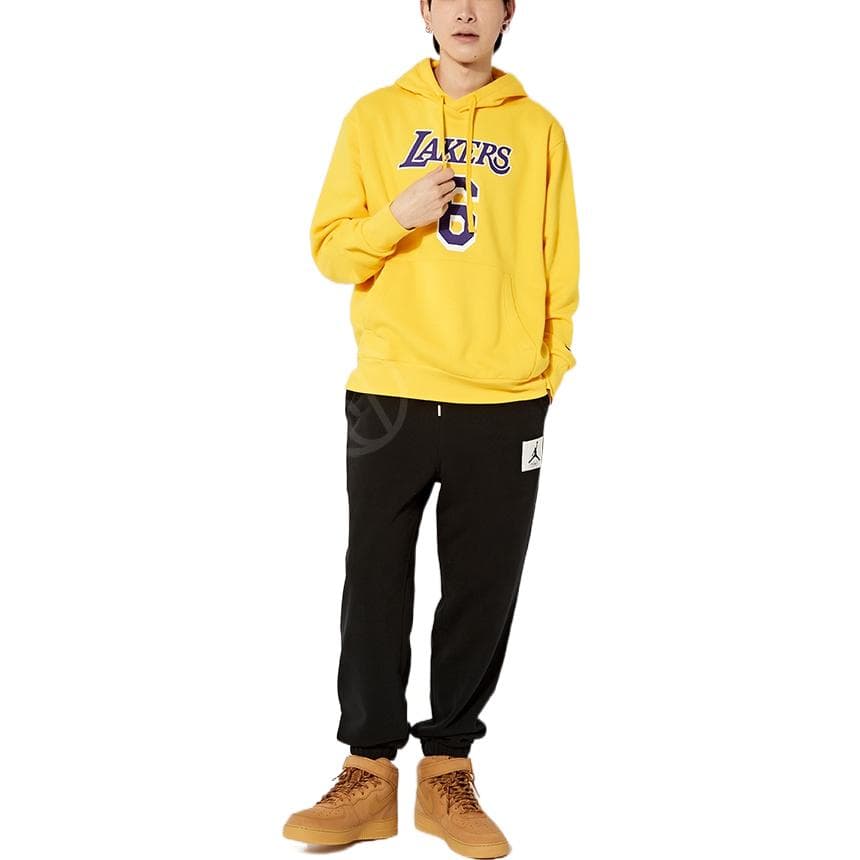 Худи Nike LeBron 6 Hoodie Yellow - изображение 3
