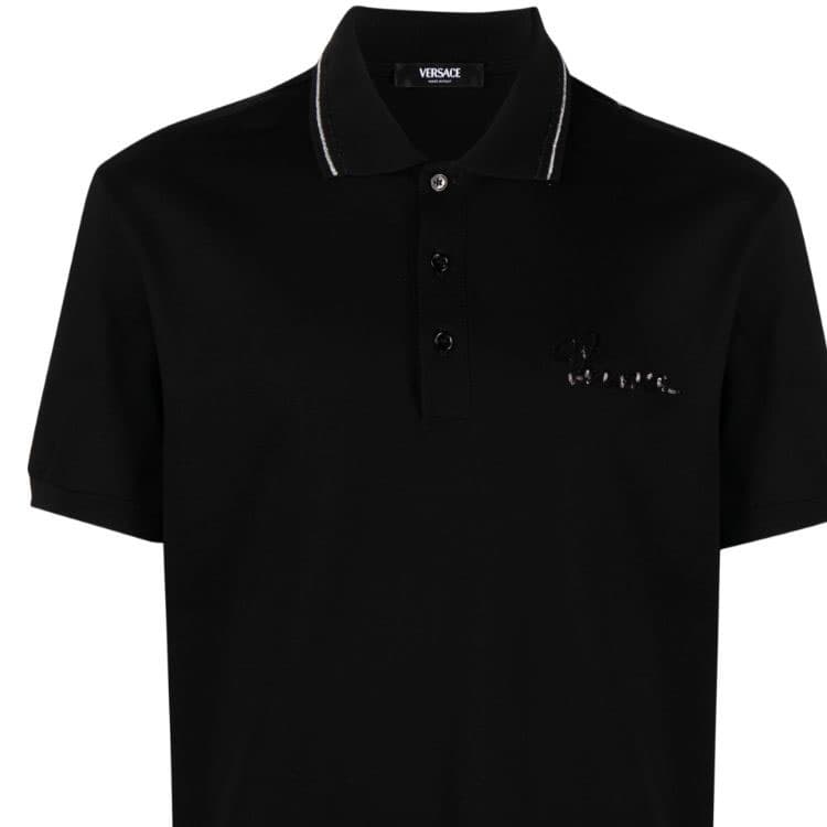 Поло VERSACE FW23 LogoPolo - изображение 5