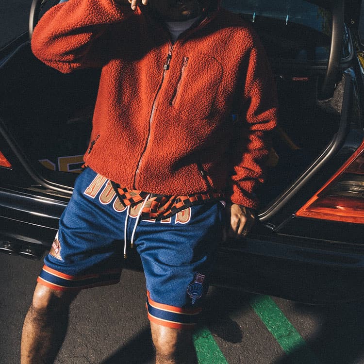 Баскетбольные шорты Mitchell Ness x Just Don Logo 1993-94 - изображение 4