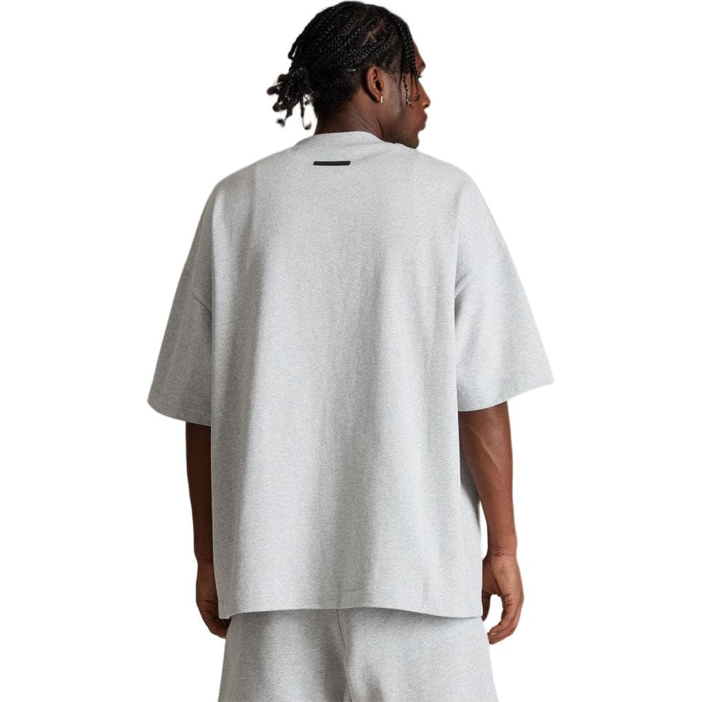 Футболка Fear of God Essentials Light Heather Grey - изображение 4