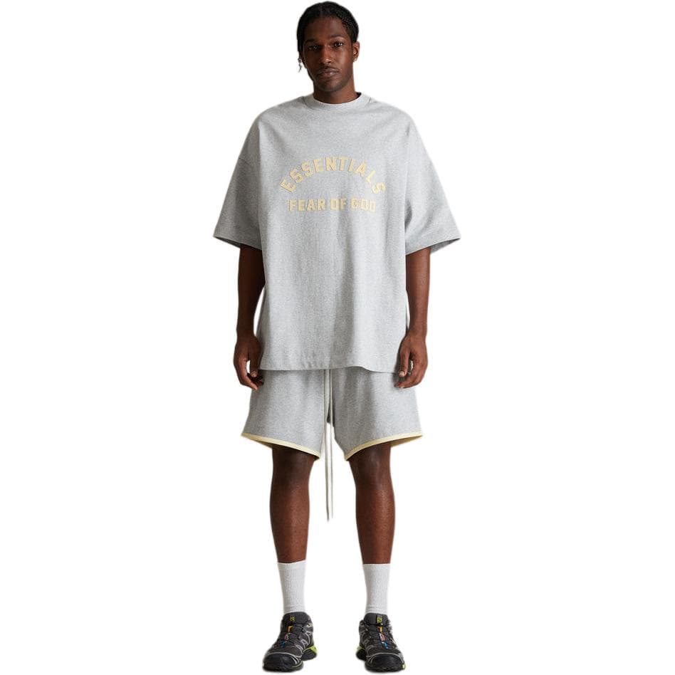 Футболка Fear of God Essentials Light Heather Grey - изображение 2