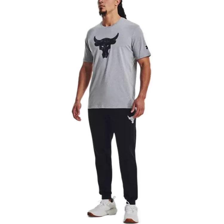 Штаны Under Armour Project Rock Terry Joggers Logo - изображение 5
