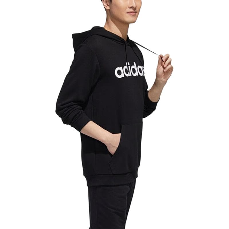 Худи Adidas Мужские черные Толстовка - изображение 5