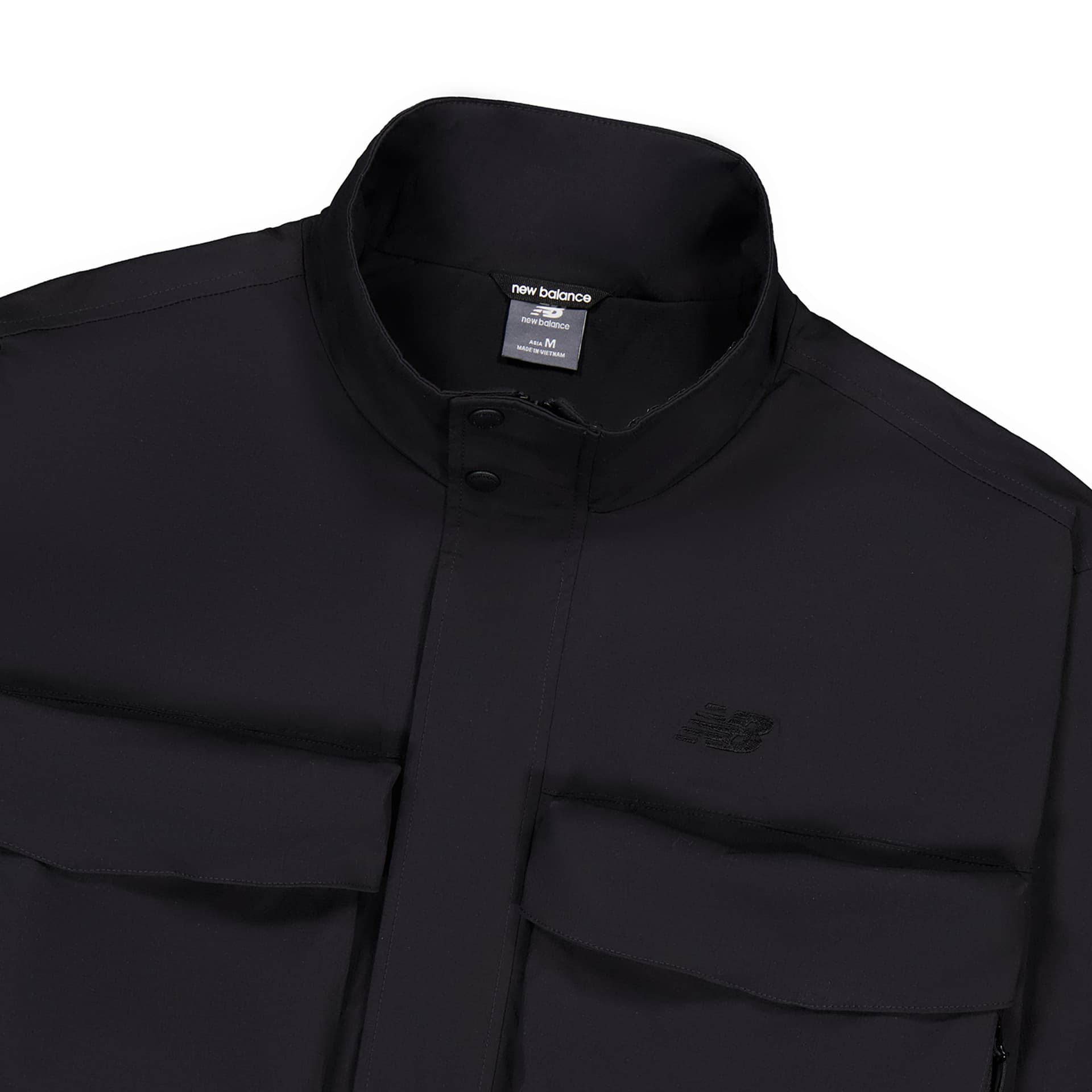 Куртка New Balance Куртки и Пальто Мужские Черные - изображение 4