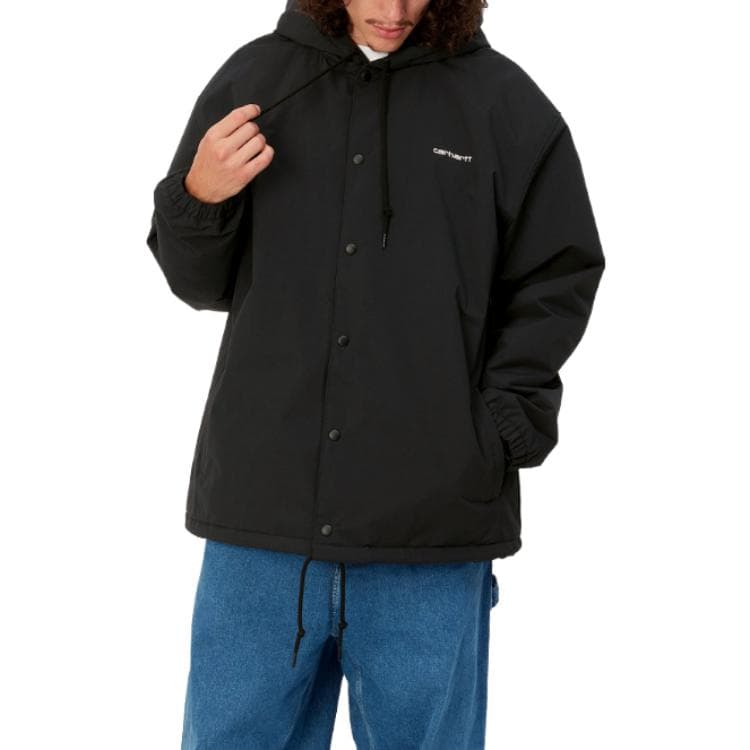 Куртка Carhartt WIP Coach Jacket Black - изображение 4