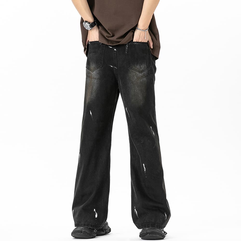 Штаны JASONWOOD Cowboy on the Run Джинсы Мужской Dirty Окрашеный Черный - изображение 3