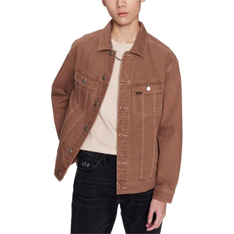 Джинсовая куртка Lee Denim Jacket Brown - изображение 2