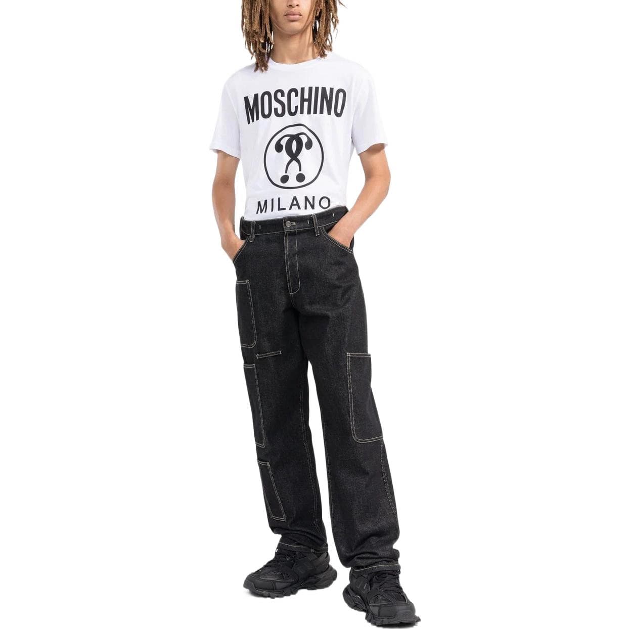 Футболка MOSCHINO FW22 LogoT - изображение 2