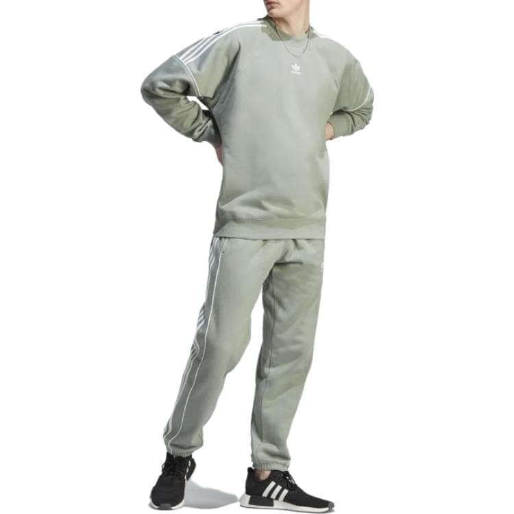 Худи adidas Originals Silver Green Crewneck - изображение 5