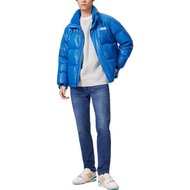 Зимняя куртка Levi's FW22 Blue Down Jacket - изображение 5