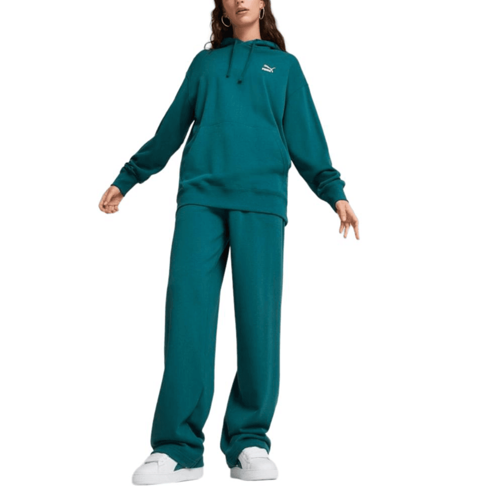 Худи PUMA BETTER CLASSICS Толстовка Унисекс Холодный Зеленый - изображение 3