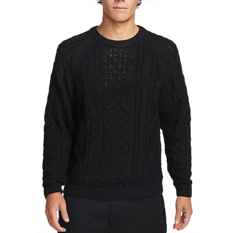 Кофта Nike Sweater Black - изображение 3