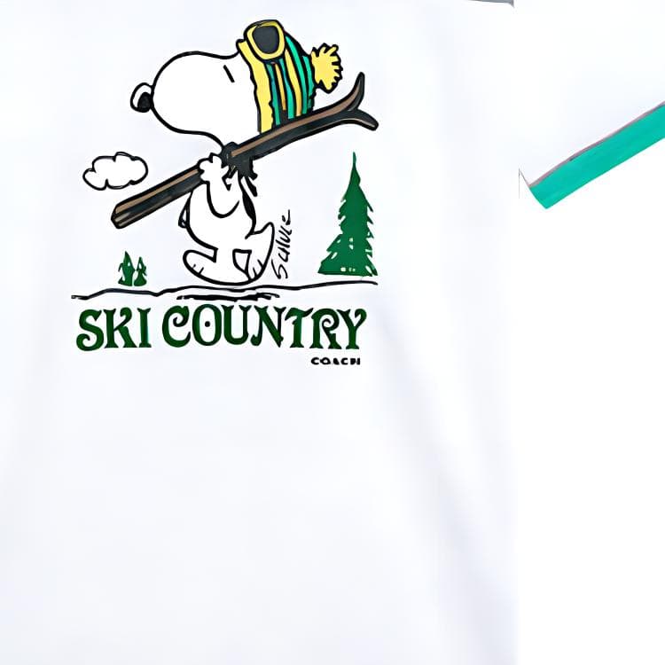 Футболка COACH x Peanuts Snoopy T - изображение 6