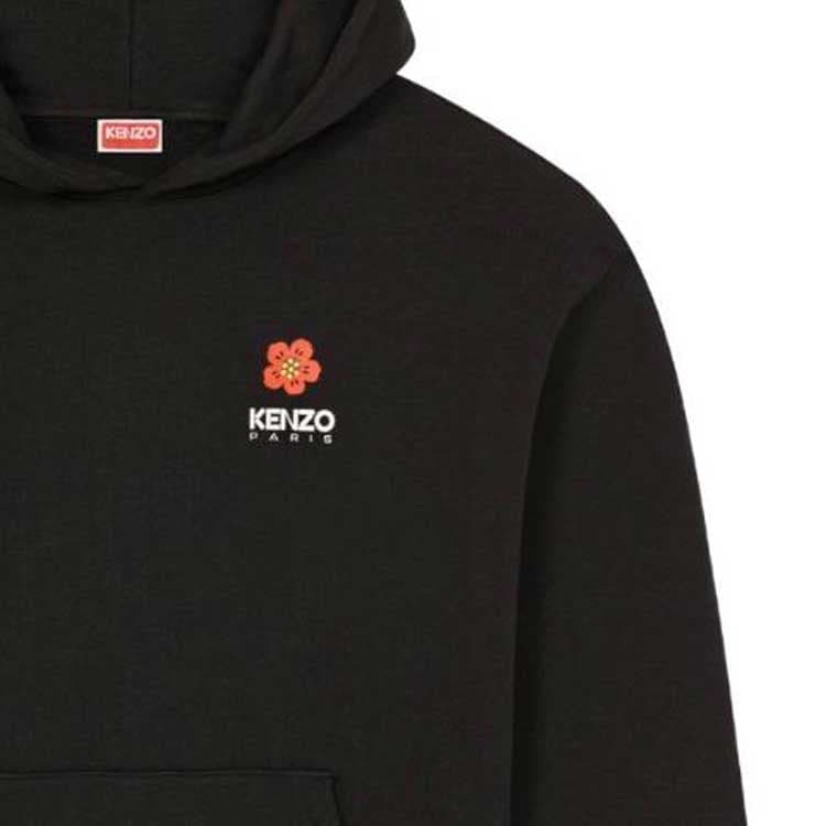 Худи KENZO Hoodie Black - изображение 9