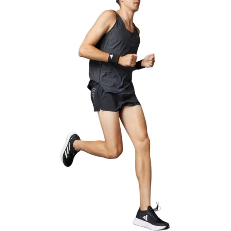 Тренировочные штаны adidas Adizero Running Split Shorts Logo - изображение 2