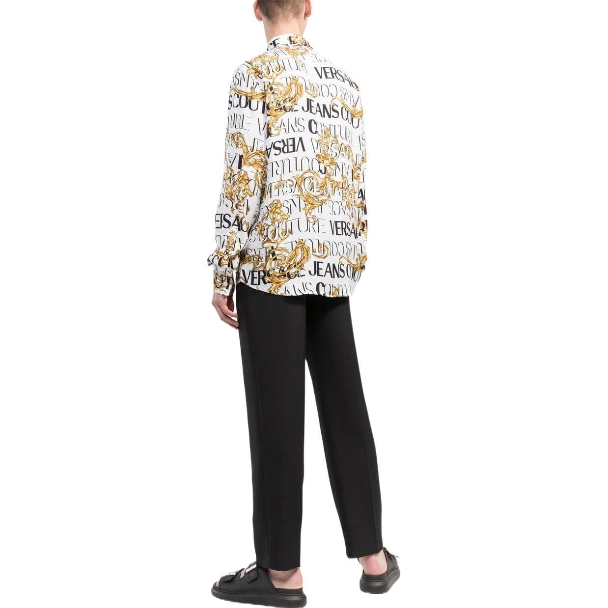 Рубашка VERSACE JEANS COUTURE FW22 Logo - изображение 3