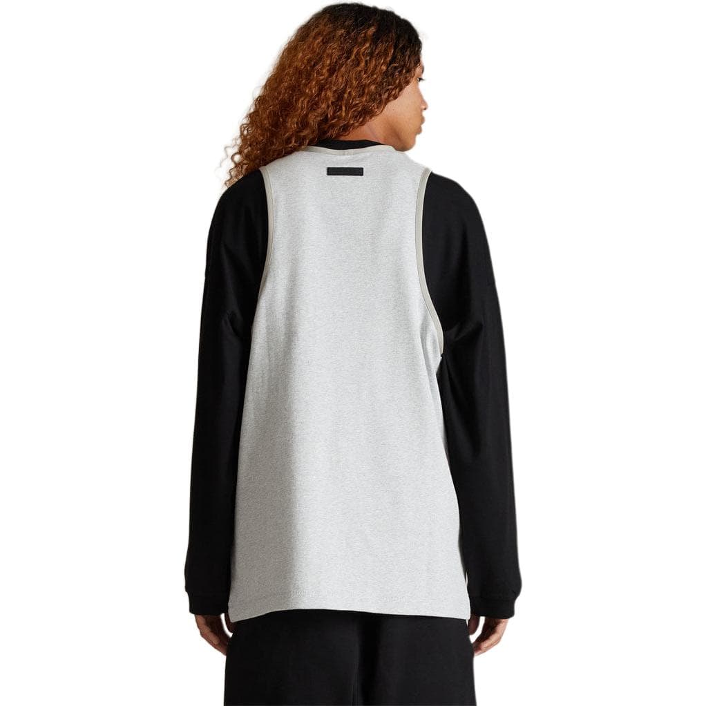 Майка Fear of God Essentials SS24 drop2 Tank Top Light Heather Grey - изображение 3