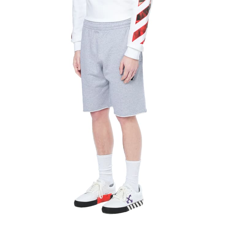 Шорты OFF-WHITE SS21 Grey Shorts - изображение 4