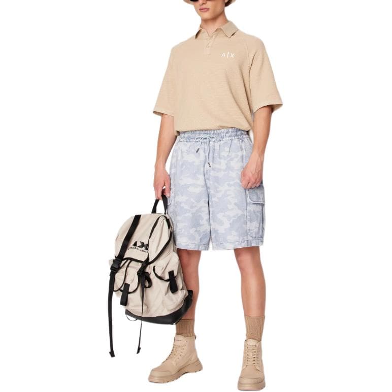 Джинсовые шорты ARMANI EXCHANGE SS24 - изображение 2