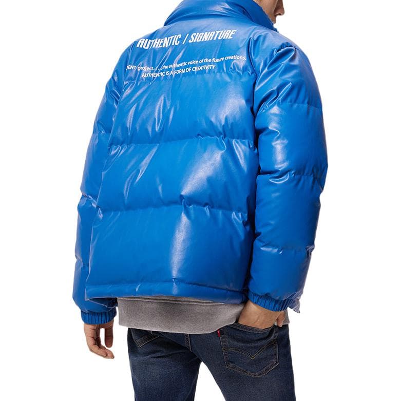 Зимняя куртка Levi's FW22 Blue Down Jacket - изображение 4