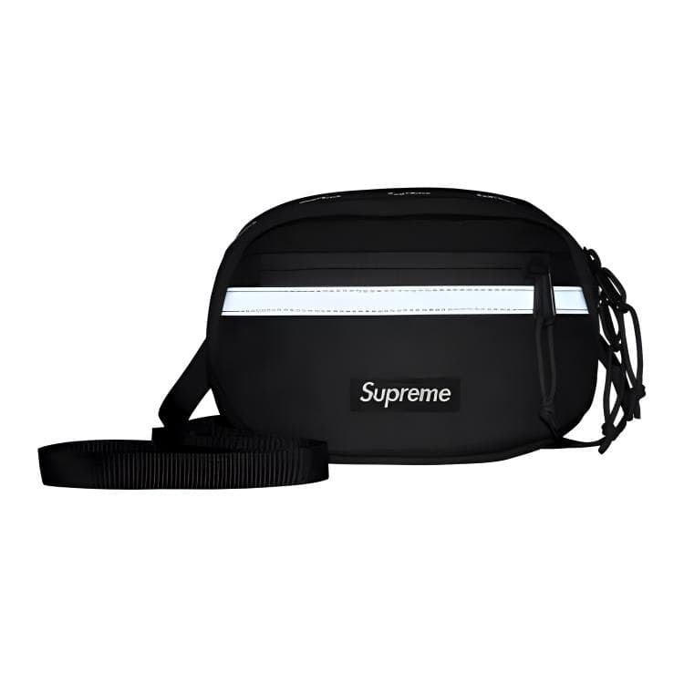 Сумка через плечо Supreme Нейлоновая Сумка через плечо Мини-версия Унисекс Черная - изображение 2