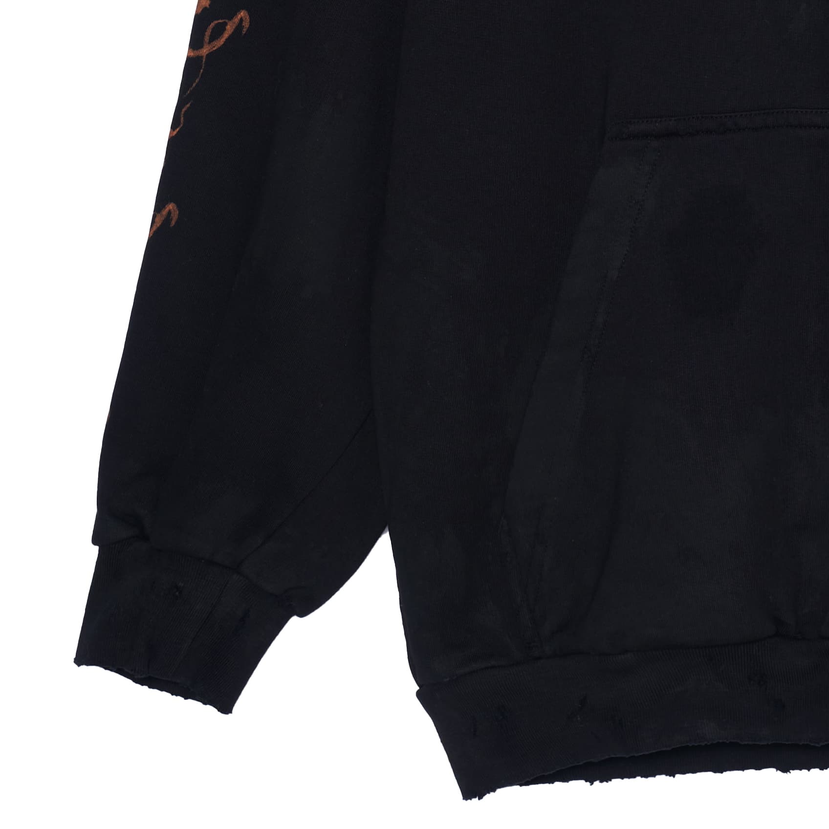 Худи Balenciaga Heavy Metal FW23 Black - изображение 7