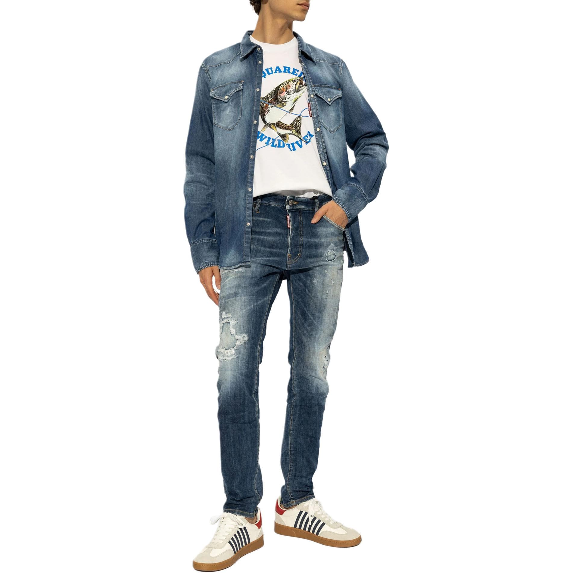 Футболка DSQUARED 2 SS24 LogoT - изображение 4