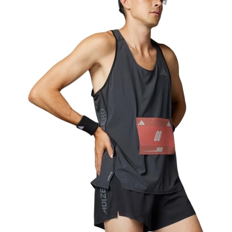 Тренировочные штаны adidas Adizero Running Split Shorts Logo - изображение 4