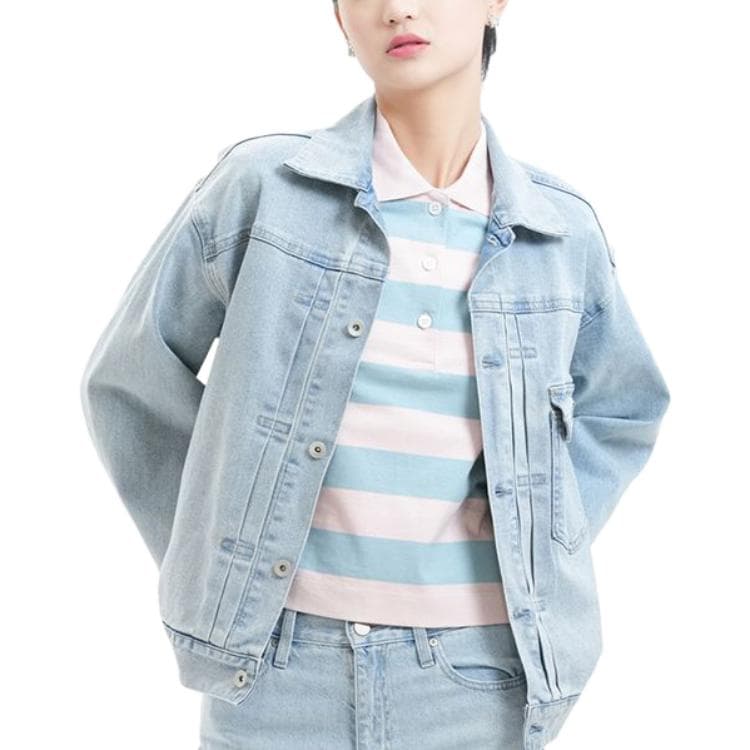 Куртка UNIQLO Denim Jacket Light Blue - изображение 2