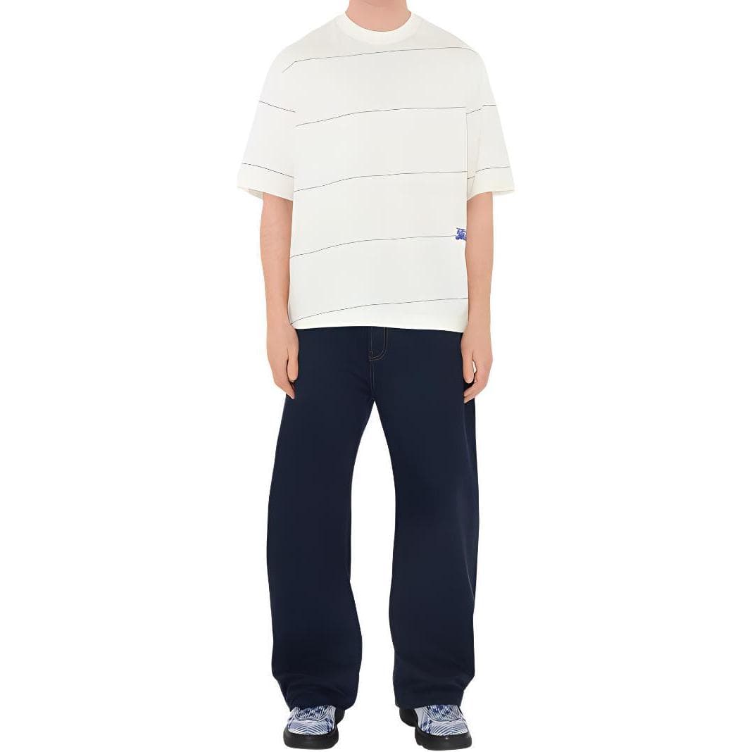 Футболка Burberry Striped T-Shirt T - изображение 3