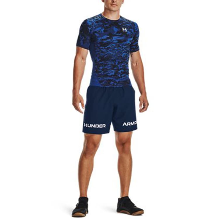 Спортивный костюм Under Armour HeatGear Camo Blue - изображение 3