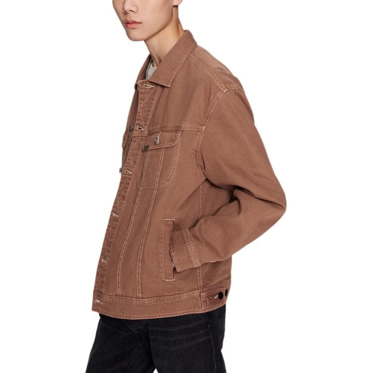 Джинсовая куртка Lee Denim Jacket Brown - изображение 4
