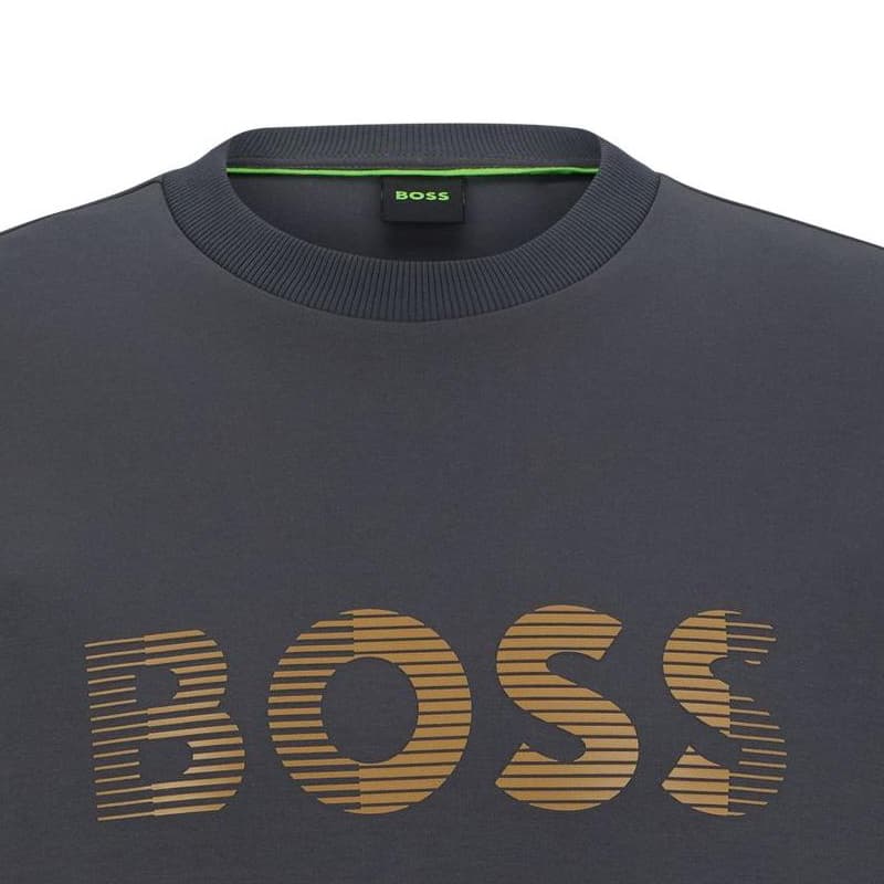 Худи HUGO BOSS Темно-серый Мужской Толстовки - изображение 3