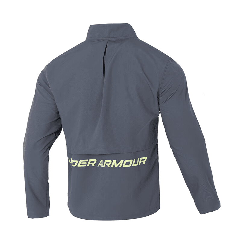Куртка Under Armour Launch Куртки и Пальто Мужской Серый - изображение 2