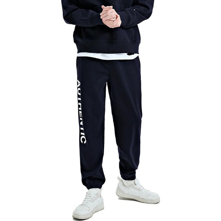Штаны KAPPA Midnight Blue Men's Knitted Training Pants KAPPA Полночный Синий Мужские Вязаные Тренировочные Штаны - изображение 3
